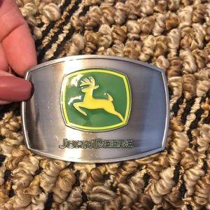 John Deere kids belt buckle